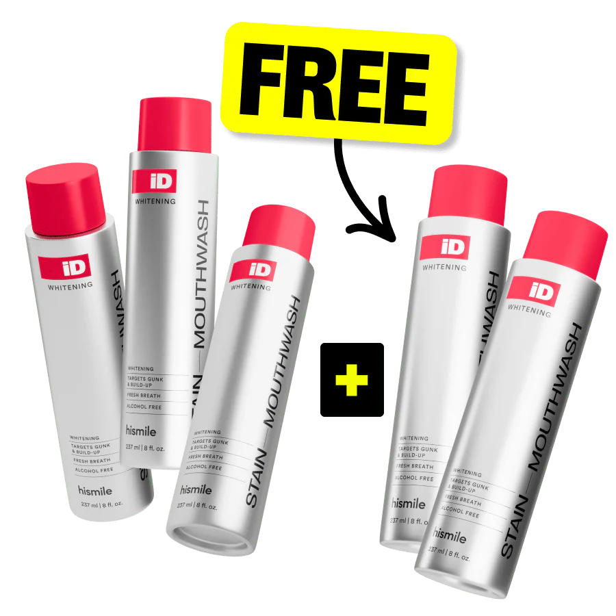 Buy 3 Get 2 Free - iD Stain Whitening Mouthwash